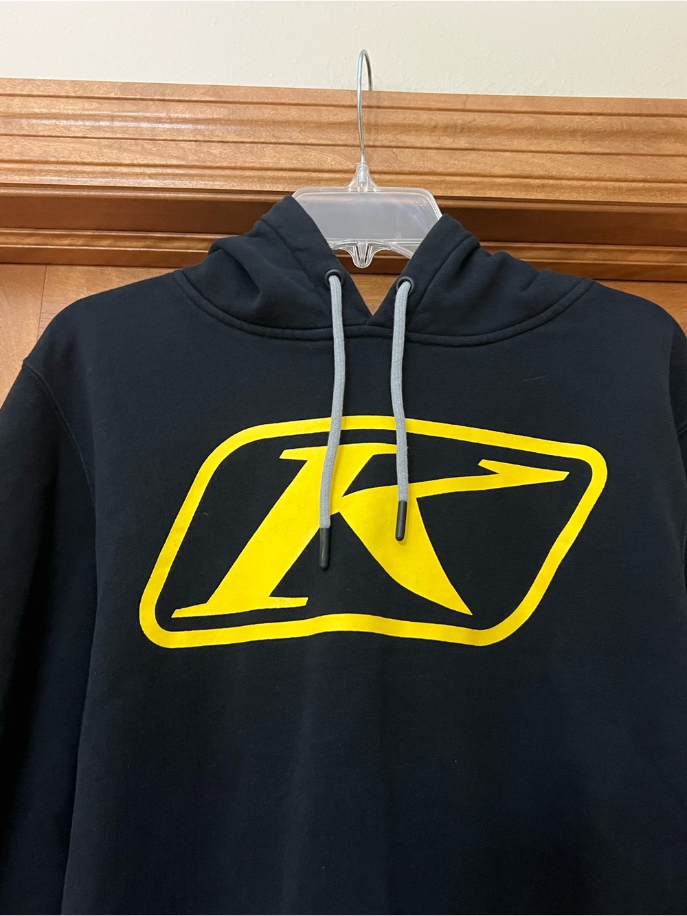 Klim Hoodie Mens Medium Sweatshirt Pullover Motor Sport Black - Picture 2 of 8